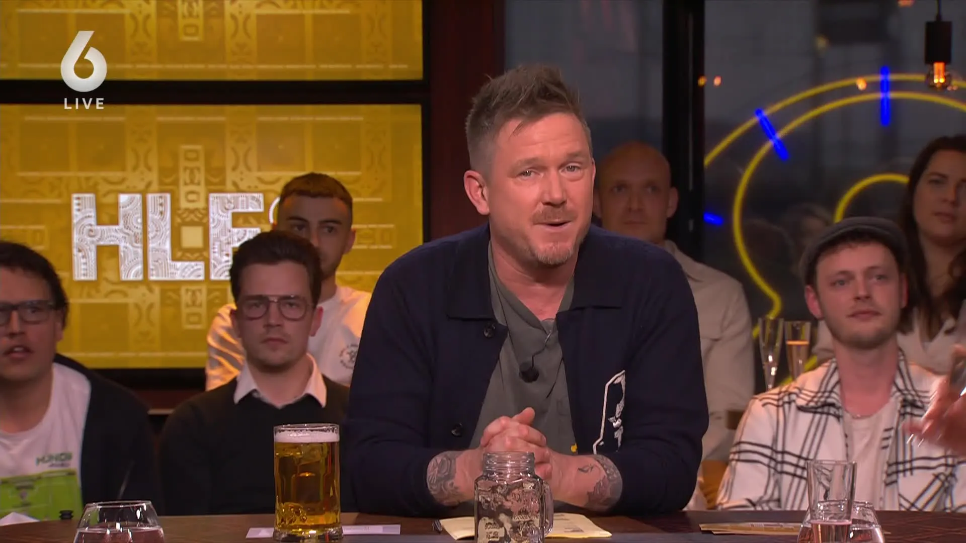 Waar was Hélène Hendriks bij laatste HLF8-uitzending?