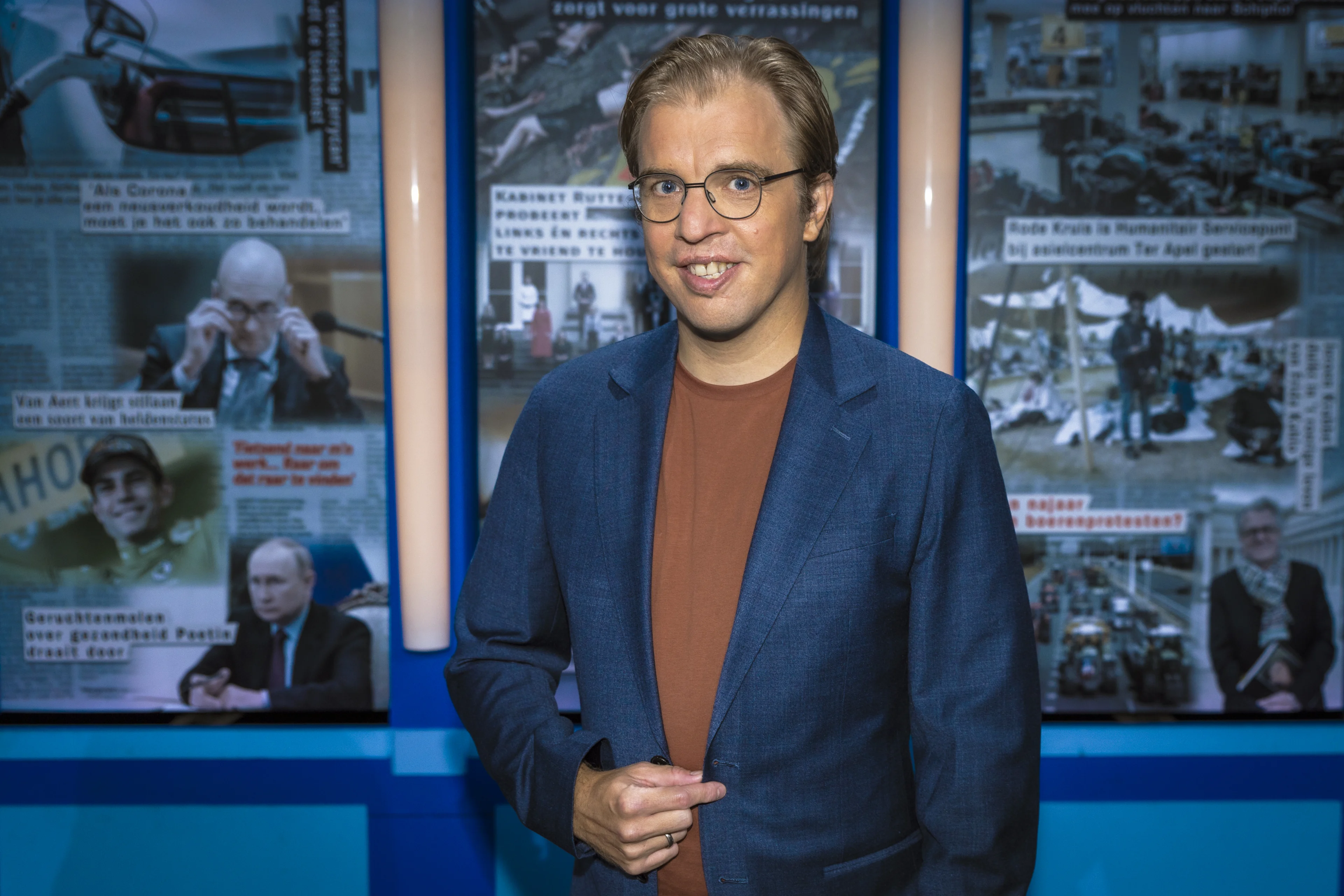 Jan Jaap van der Wal gaat in lingerie