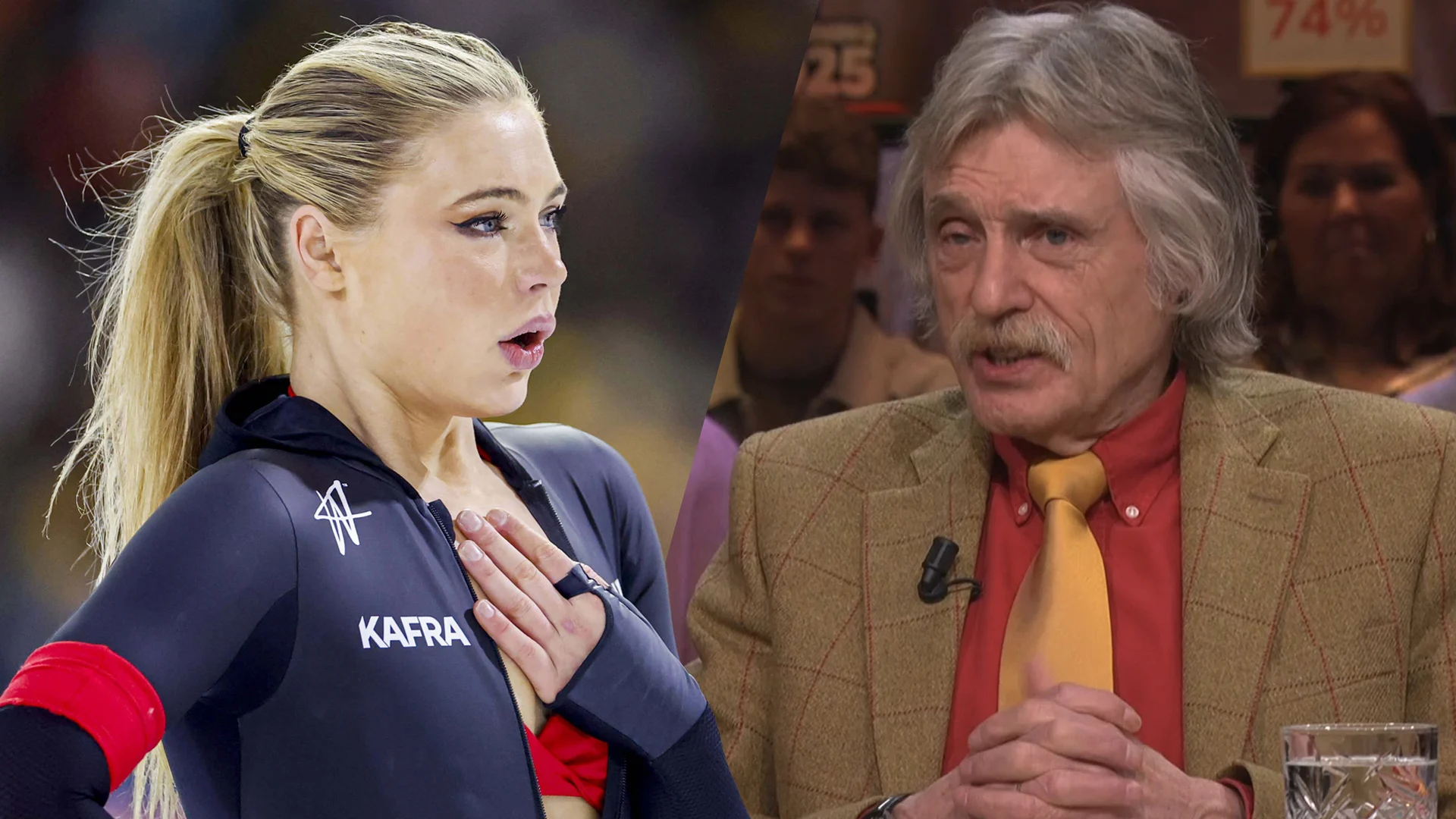 Johan Derksen hekelt privéjetgebruik van Jutta Leerdam: ‘Dat is bezopen!’