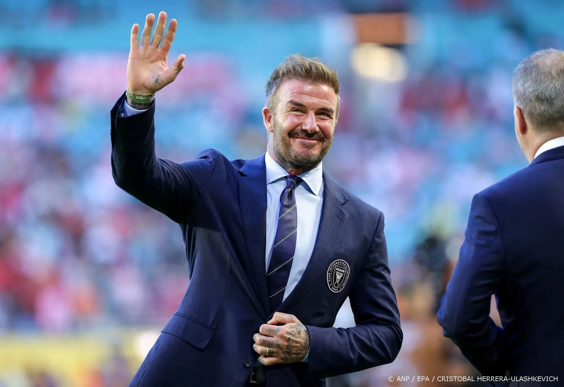 David Beckham opgenomen in het ziekenhuis