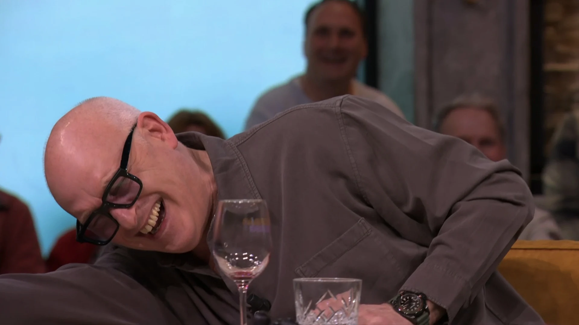 René gaat helemaal stuk om uitlatingen van Johan over Henny Huisman en Catherine Keyl