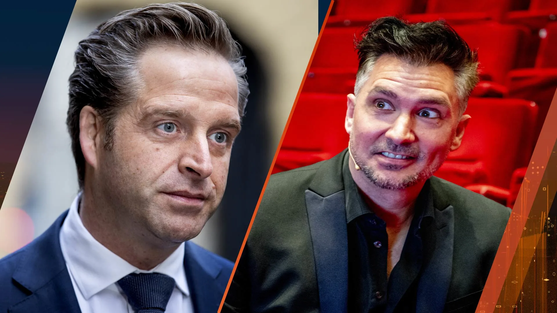 Hugo de Jonge belt boze Guido Weijers op