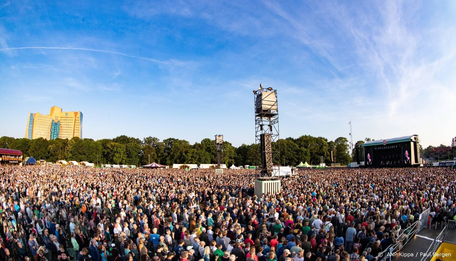 Geen grote evenementen tot en met 5 mei