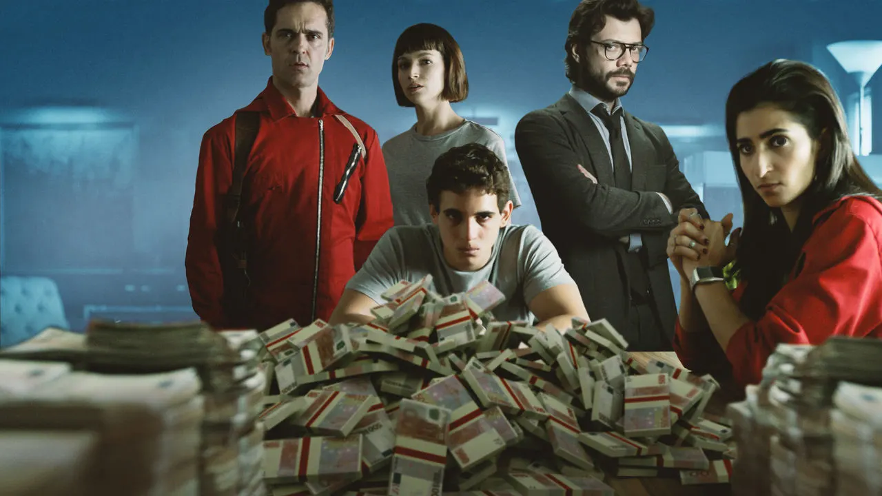 Spectaculaire eerste beelden nieuw seizoen La Casa de Papel