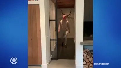 Jeroen van der Boom viert 17e verjaardag zoon