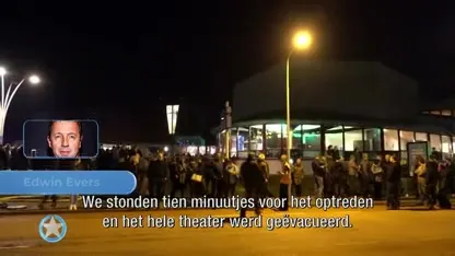 Edwin Evers opgeschrikt door brand