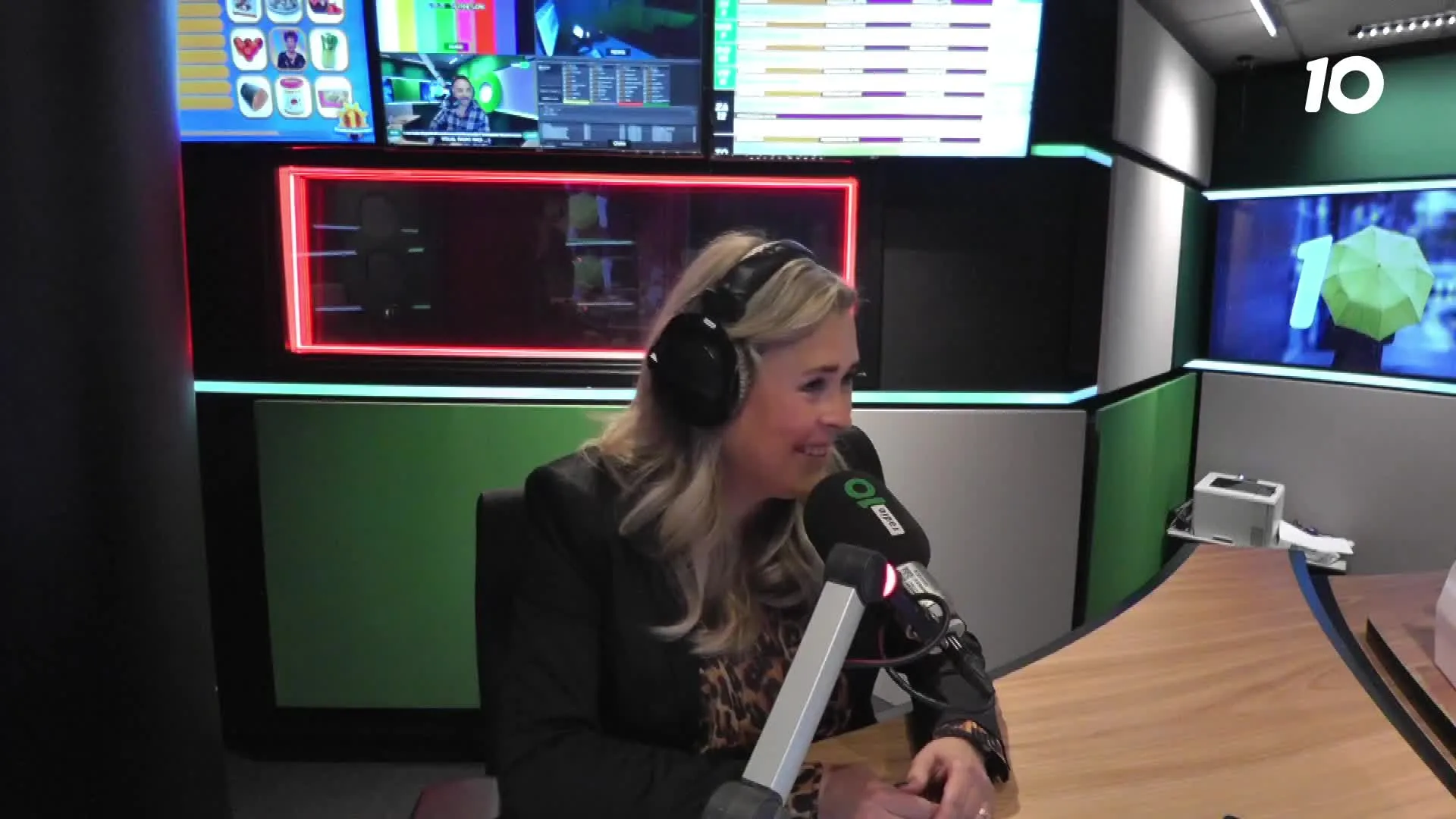 Nicole Ekdom als co-host van Ekdom in de Morgen