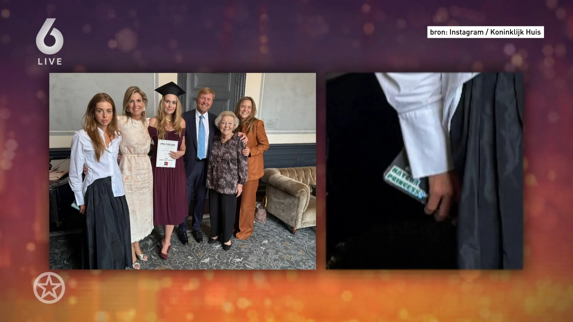 Prinses Alexia valt op met haar telefoonhoesje