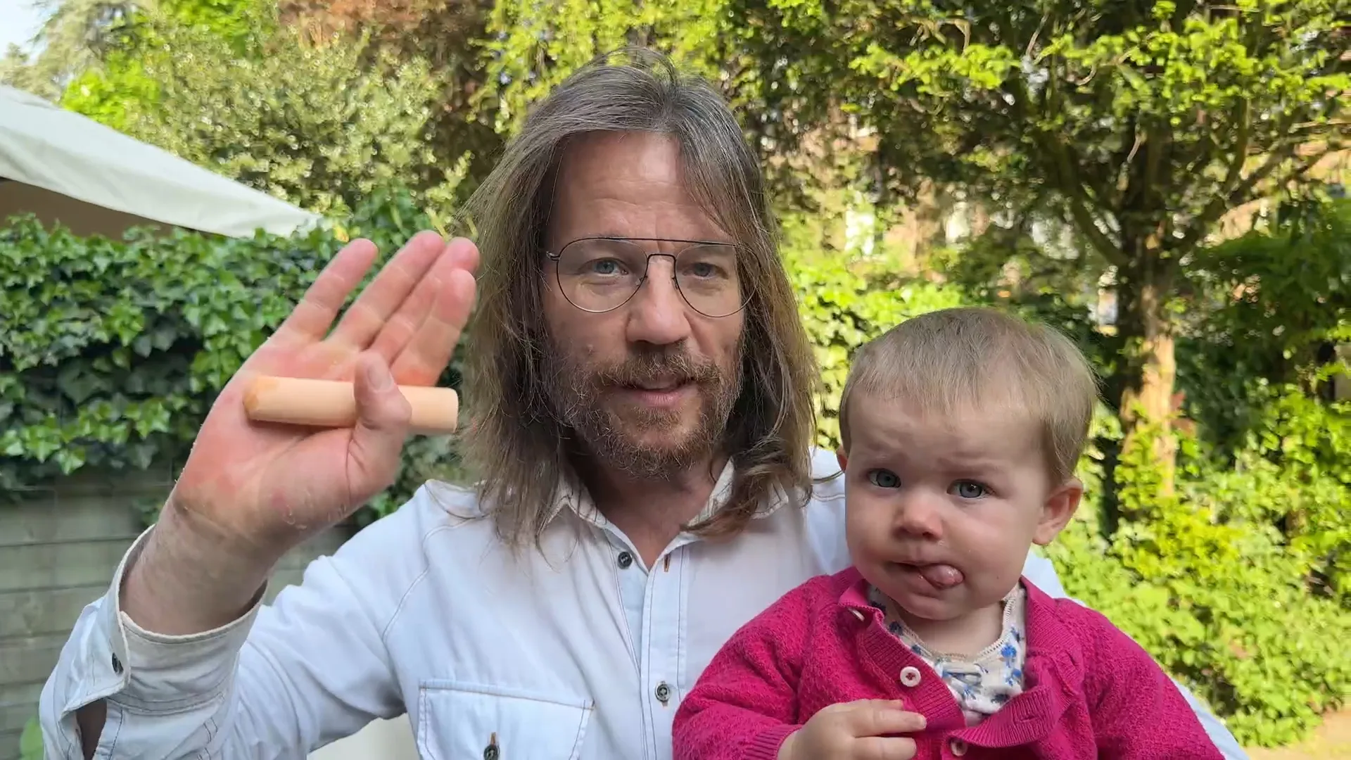 Giel Beelen over pasgeboren zoon: 'Associatie met Beau van Erven Dorens'