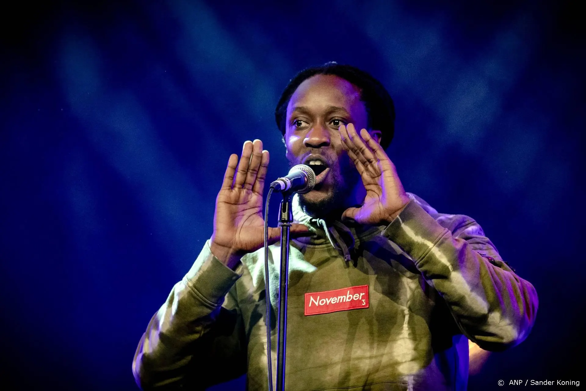 Akwasi definitief niet vervolgd voor Zwarte Piet-uitspraak