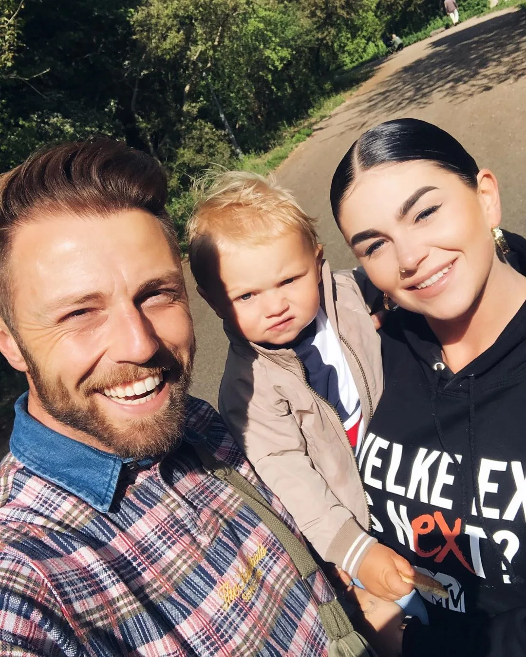 Roxeanne Hazes viert verjaardag zoontje Fender (2)