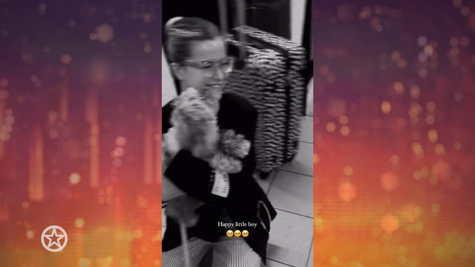 Jade Anna met haar hondje Navy