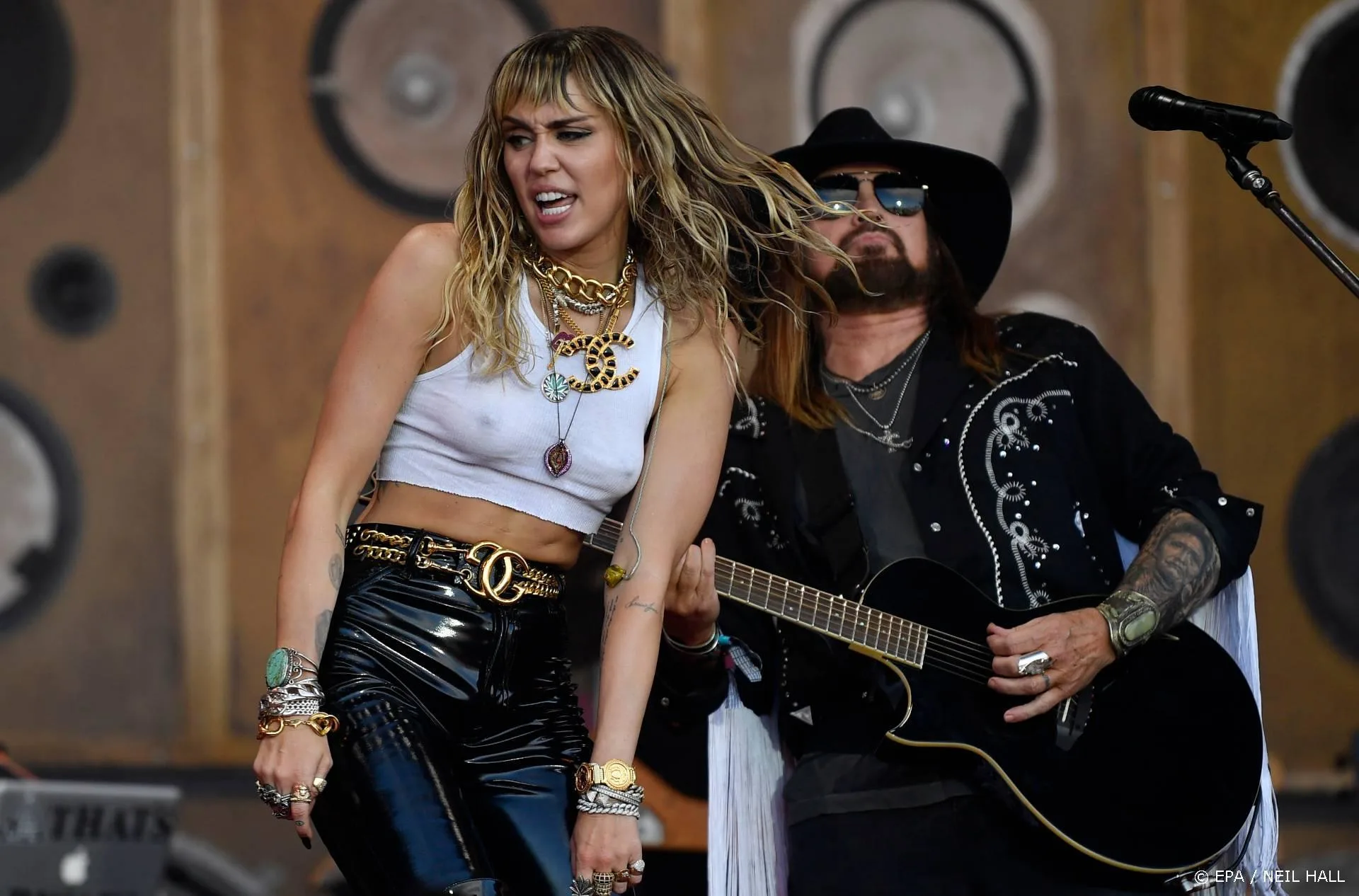 Miley Cyrus vindt president Trump een dieptepunt