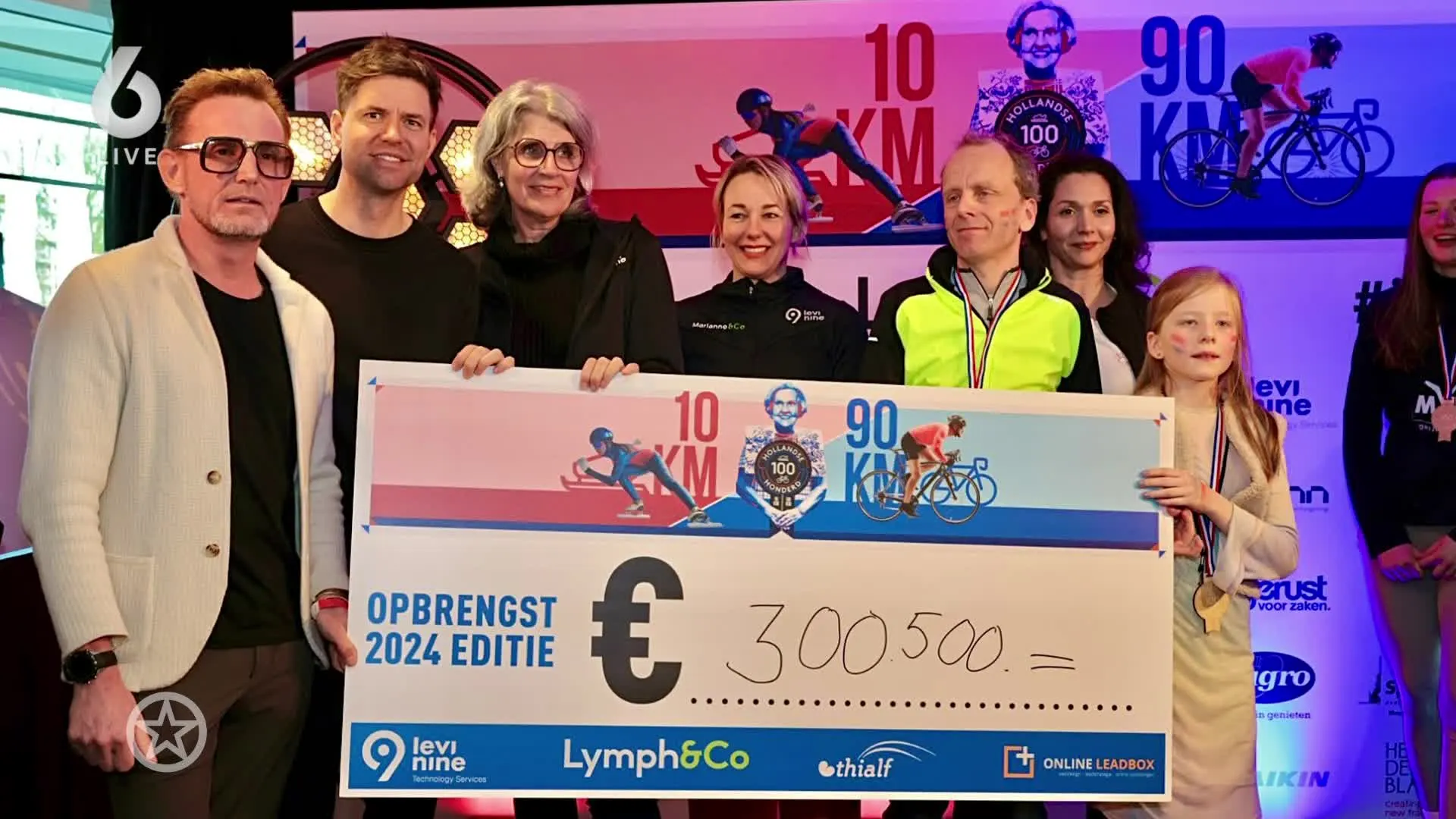 Prins Bernhard en BN'ers halen 300.000 op voor lymfeklierkanker