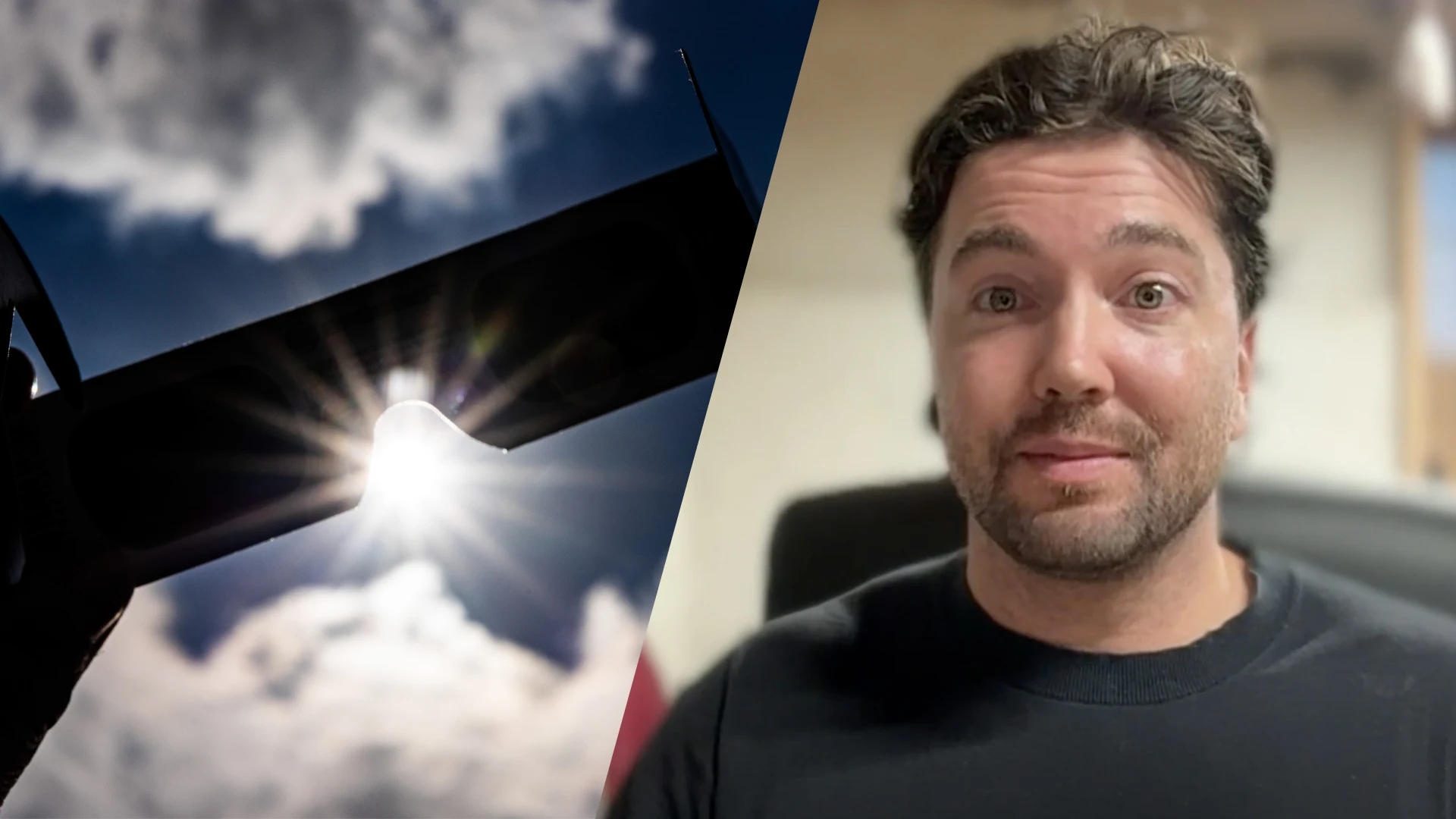 Sterrenkundige Liam Pieters legt uit: hoe kun je de zonsverduistering bekijken zonder eclipsbril?