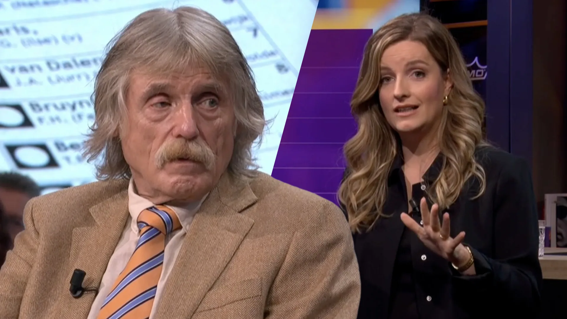 Merel Ek presenteert eerste exitpoll, Vandaag Inside-tafel geeft eerste reactie (Vandaag Inside)