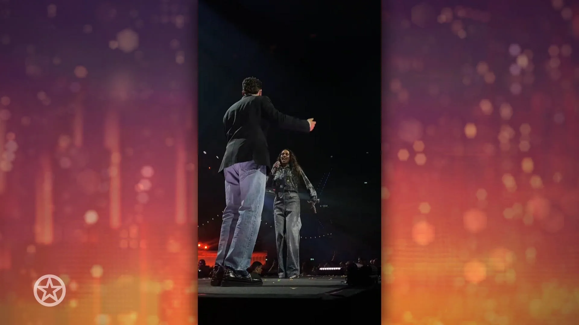 Hilarische blunder Glennis Grace op podium