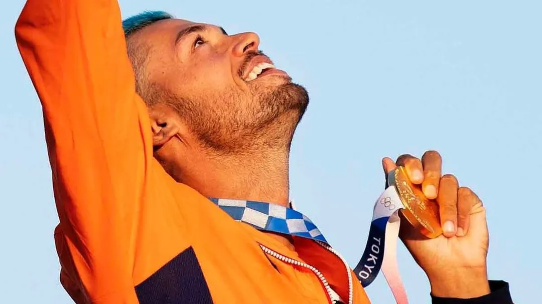 Vierde gouden plak voor Nederland dankzij windsurfer Badloe 