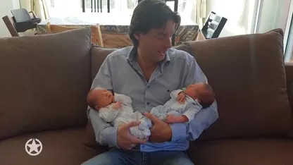 Oscar Kazan vader geworden van tweeling