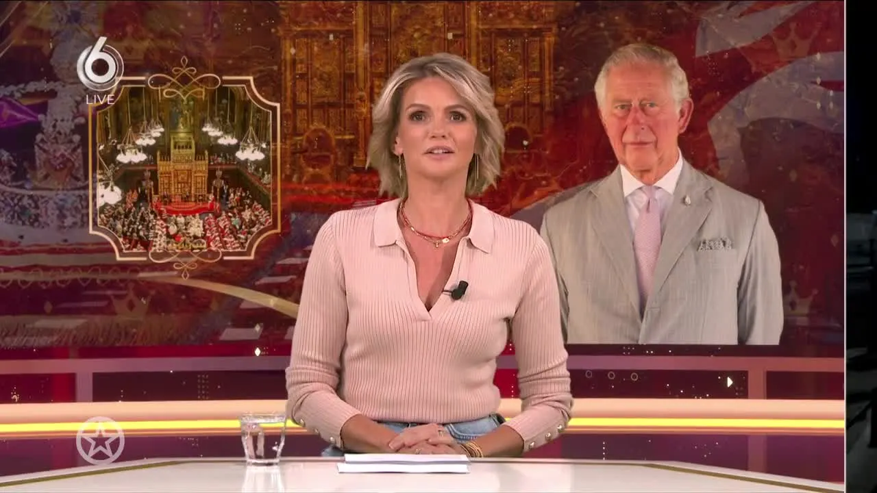 Charles koning geworden, bloemenzee Elizabeth