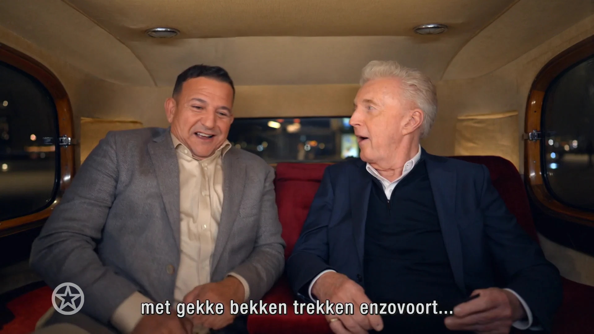 Bij van Duin op de Achterbank met Najib Amhali