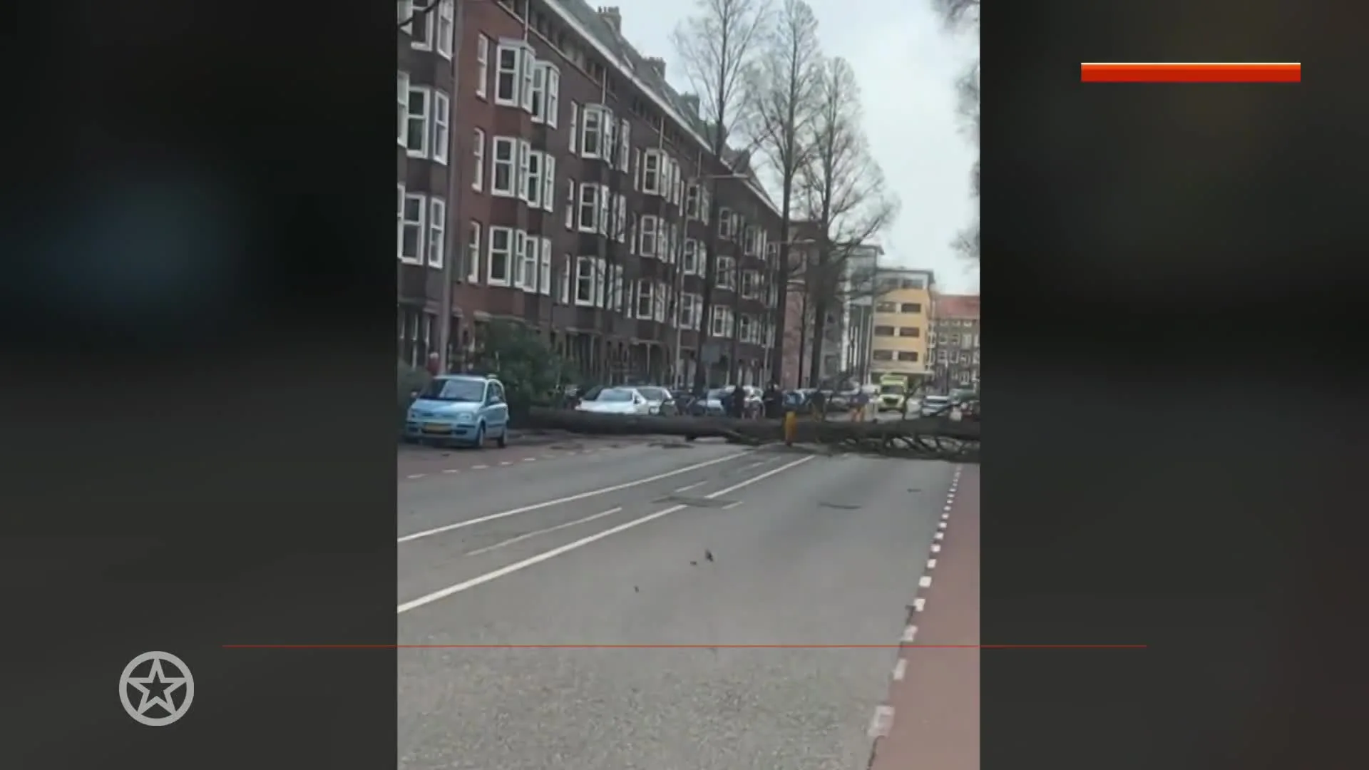 BN'ers delen massaal filmpjes in storm Eunice