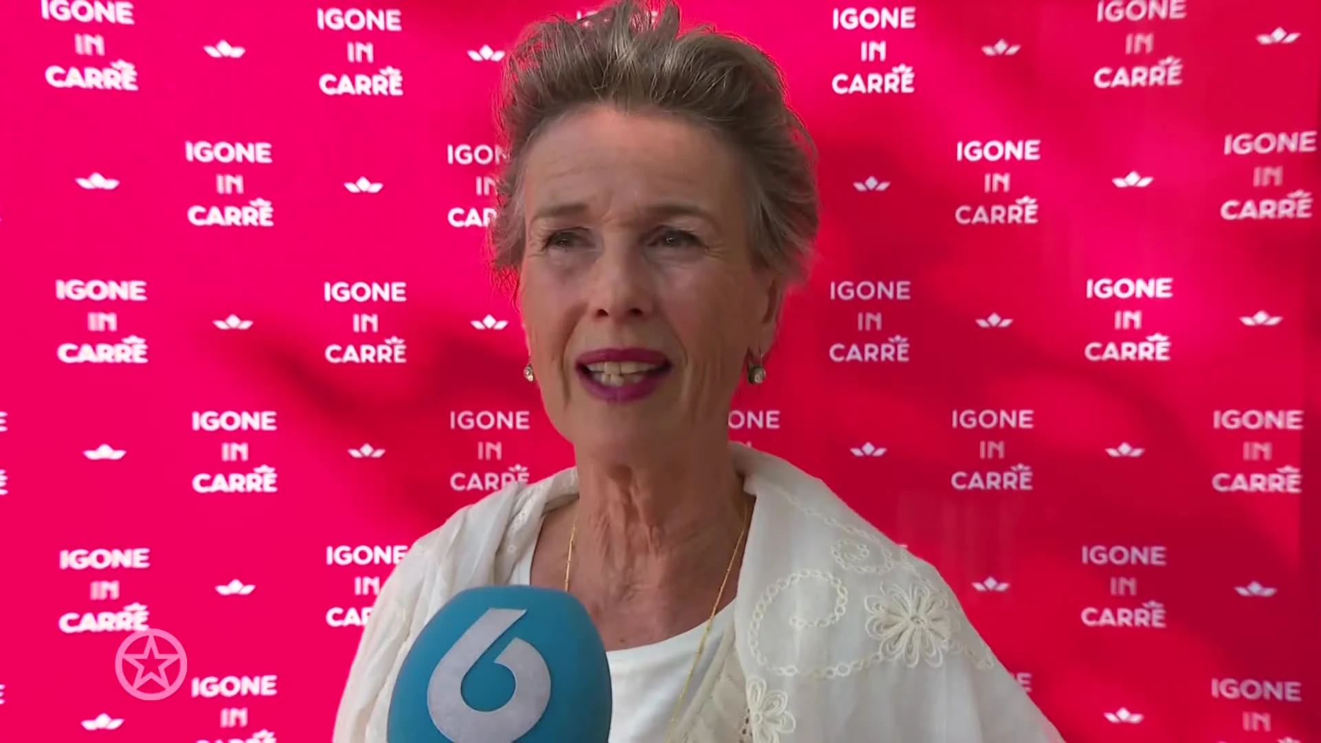 Tante Igone de Jongh laat zich uit over Thijs en Igone