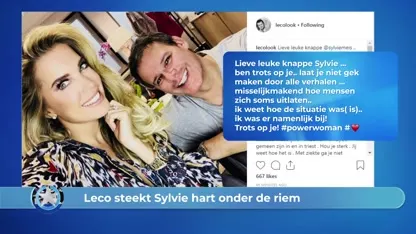 Show Update: Leco van Zadelhoff steekt Sylvie hart onder de riem
