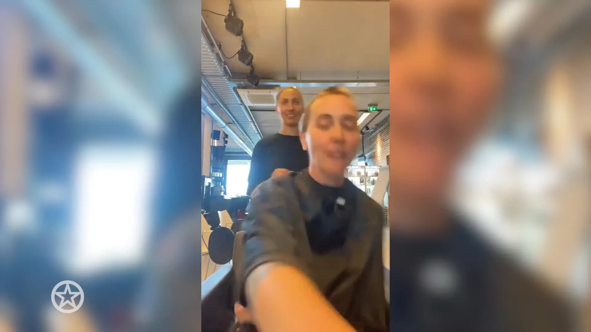 Anouk scheert haar af