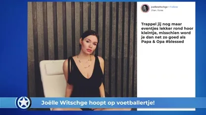 Show Update: Joëlle hoopt op voetballertje!