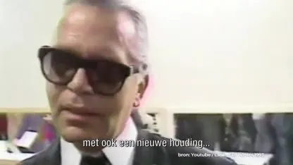 Huilende modellen presenteren laatste collectie Lagerfeld