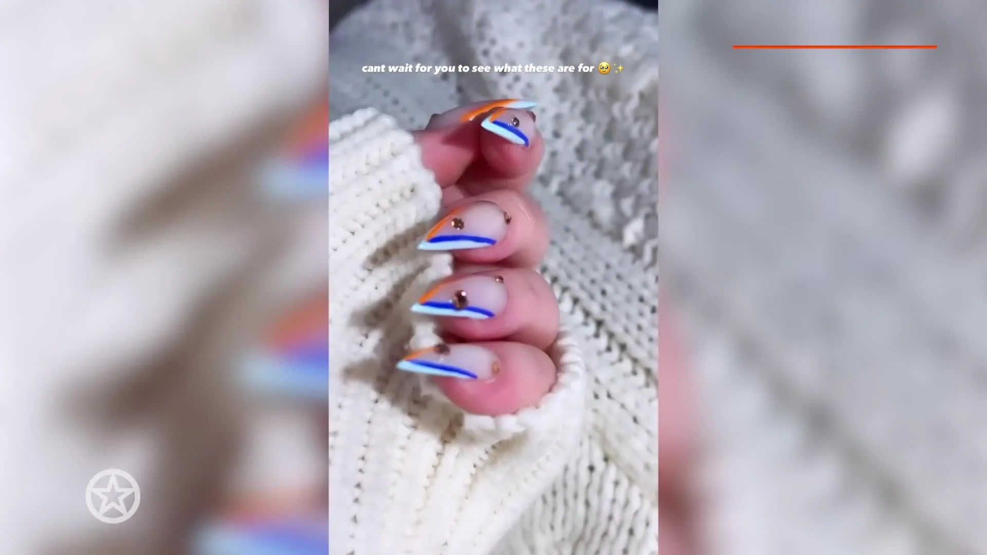Nikkie shows nagels voor speciale gelegenheid