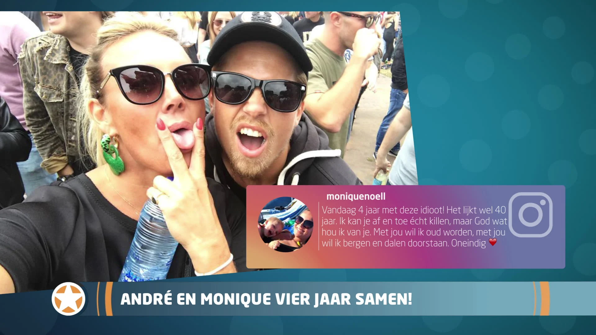 Show Update: André en Monique vieren de liefde!