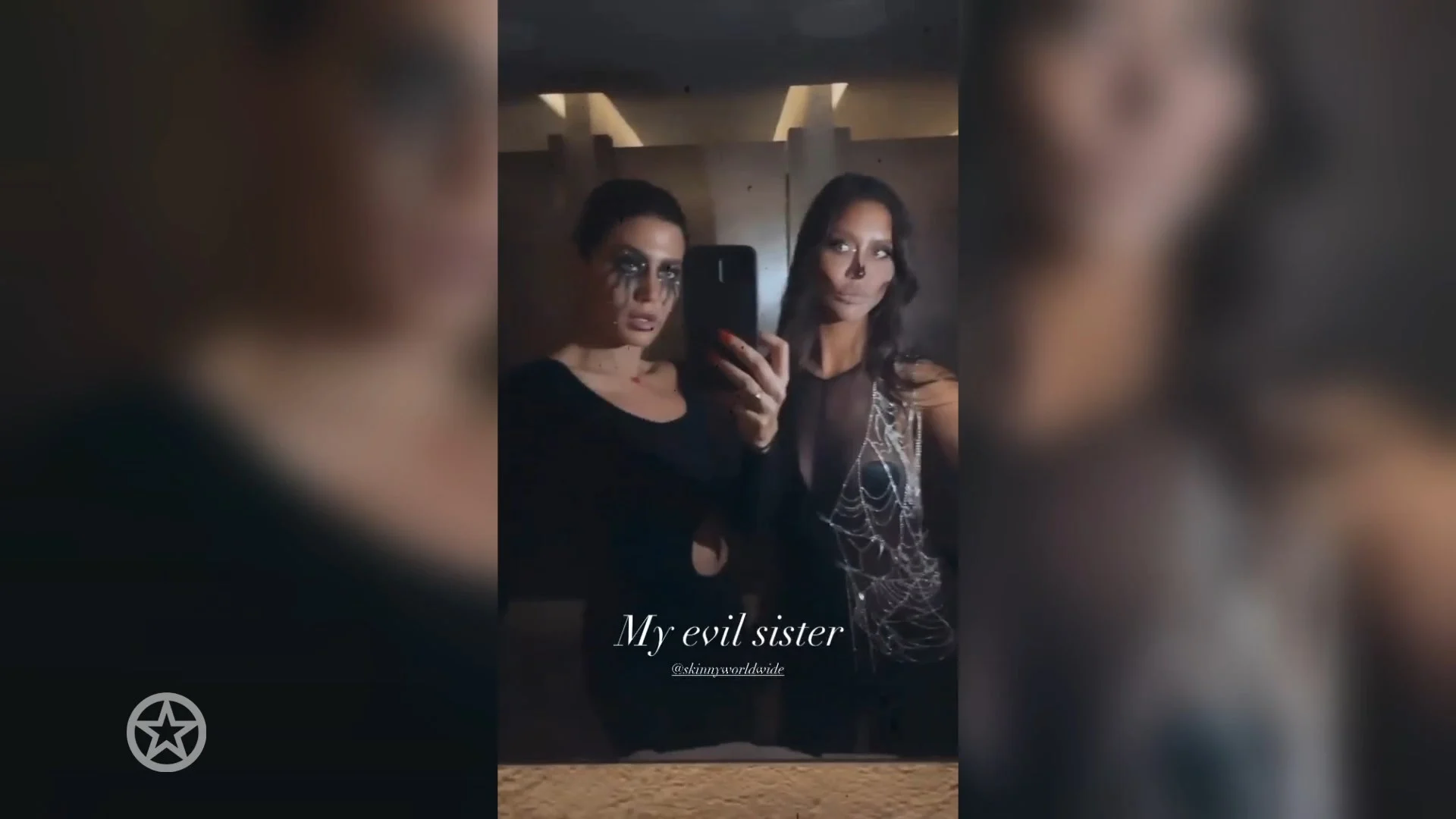 Jaimie Vaes en Lil' Kleine vieren Halloween