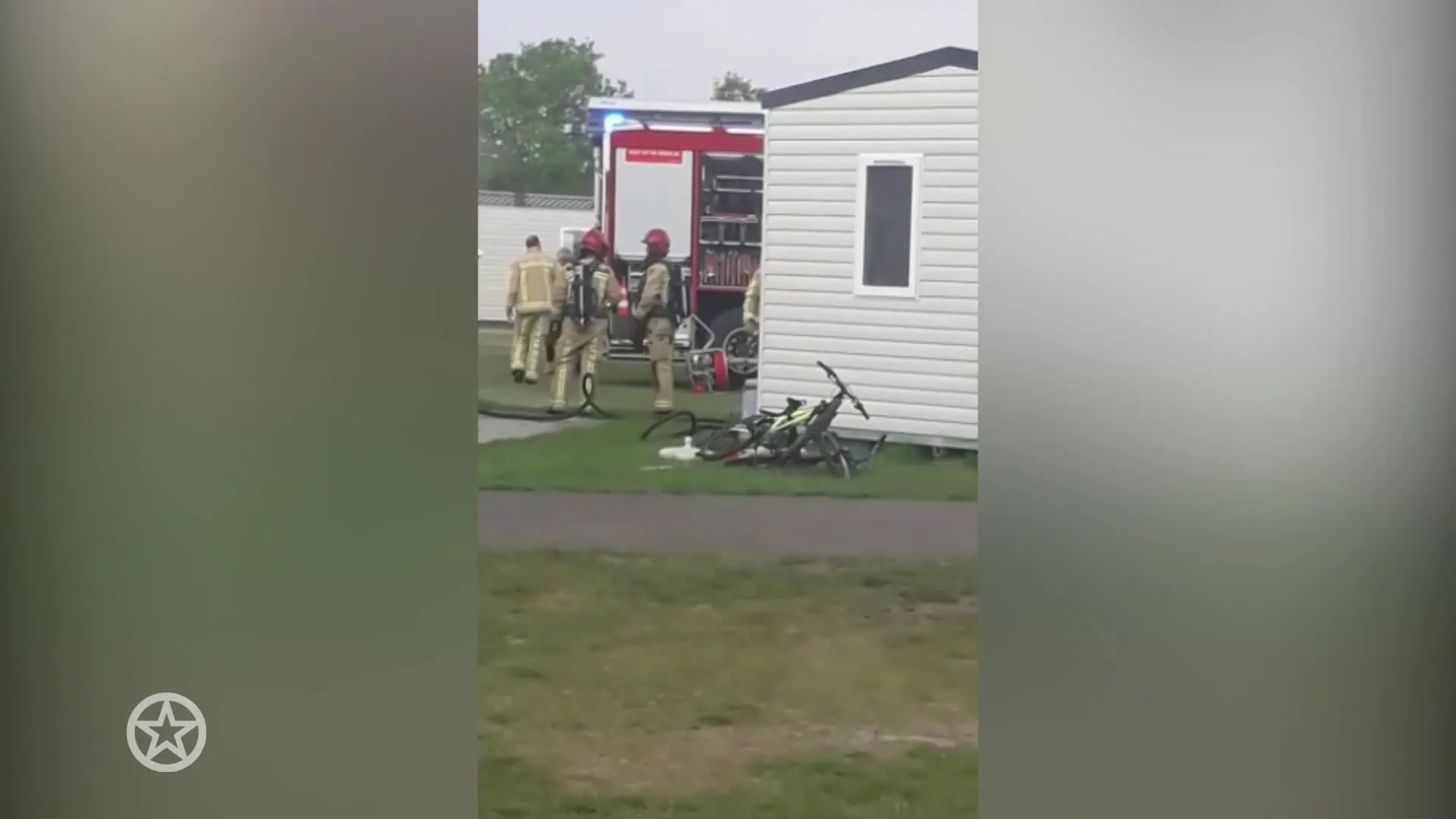 Peter Gillis opgeschrikt door brand op vakantiepark