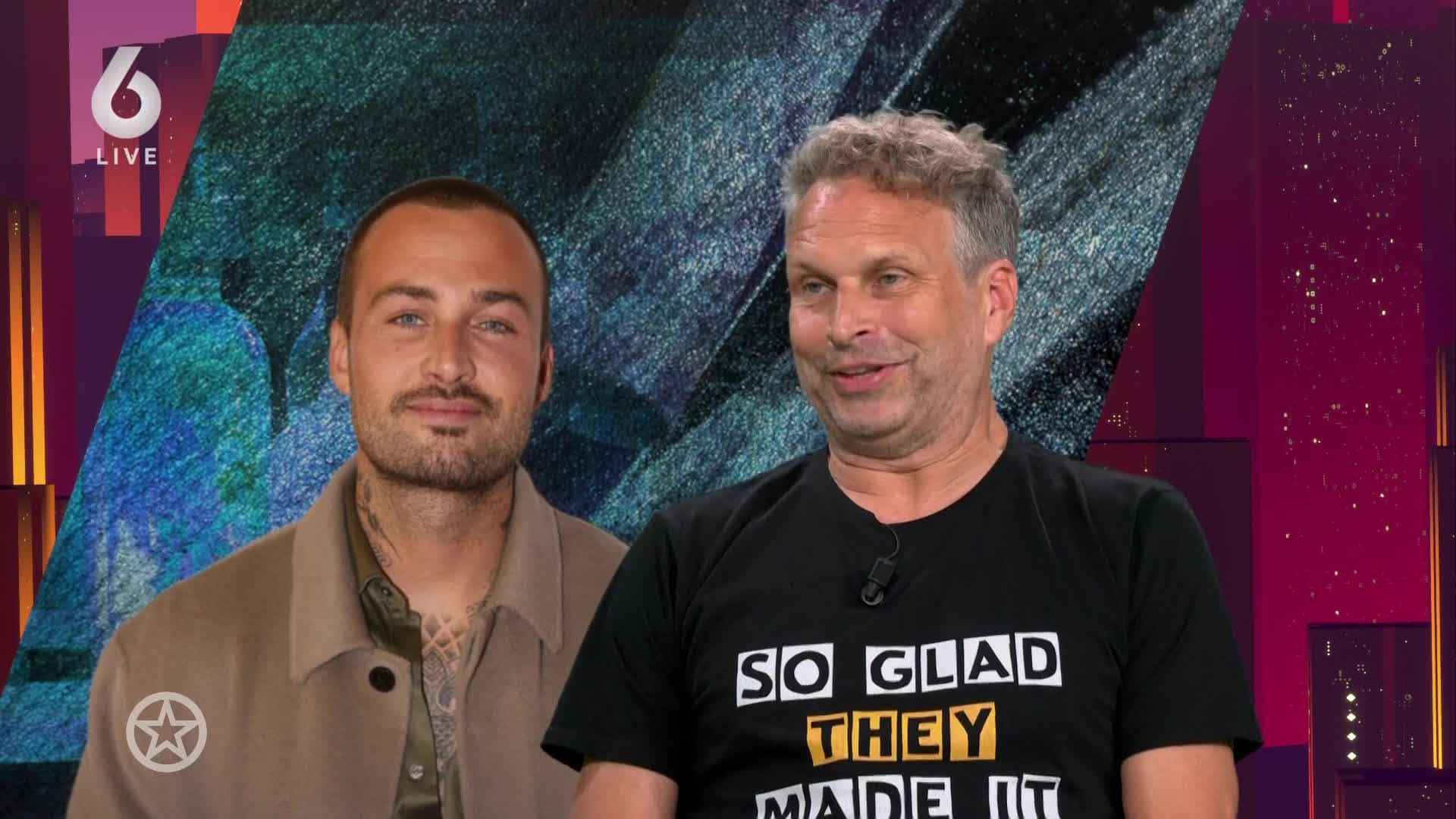 Shownieuws-tafel over heftige nieuws Dave Roelvink