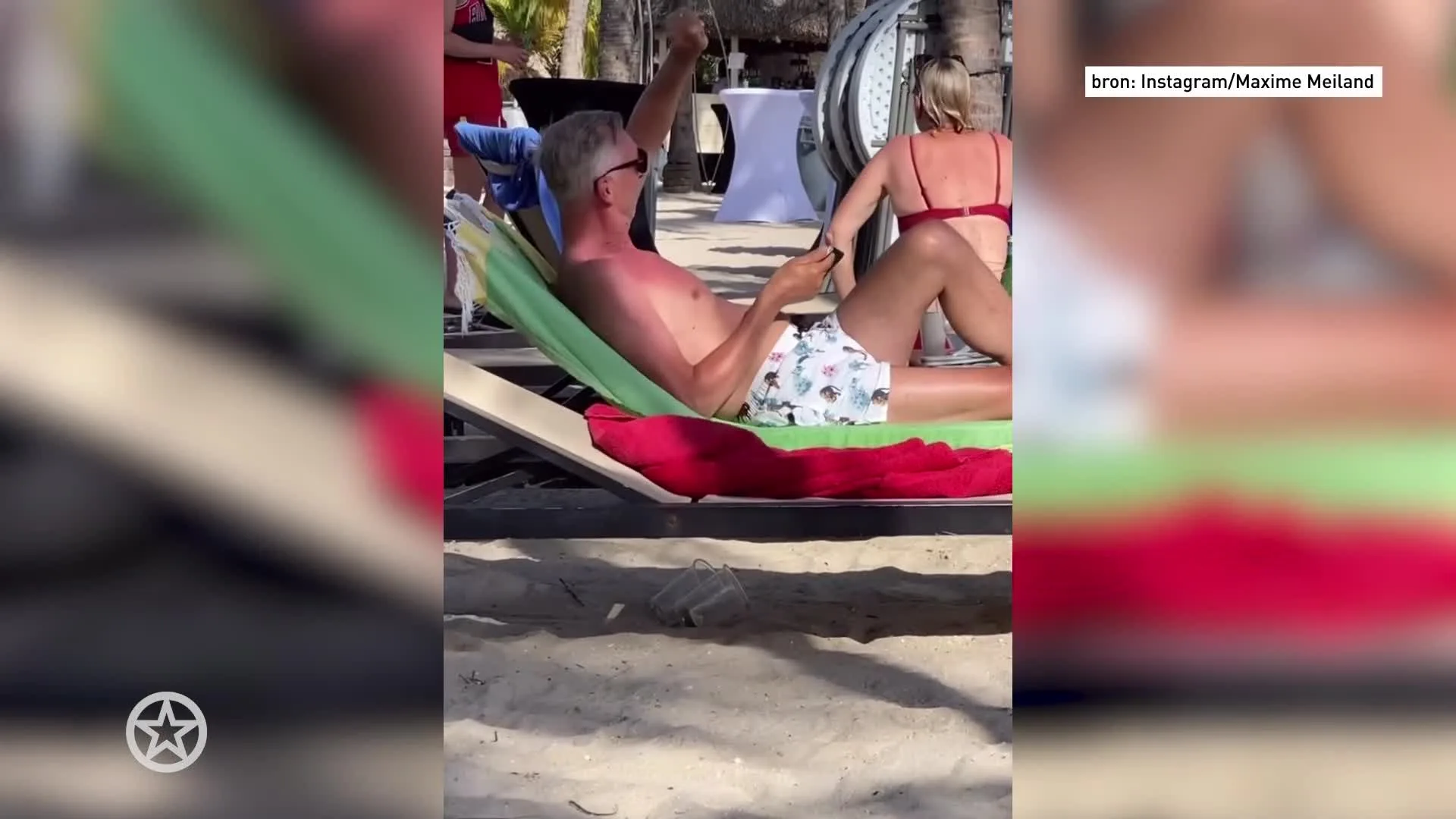 Meilandjes genieten van zon, zee en strand