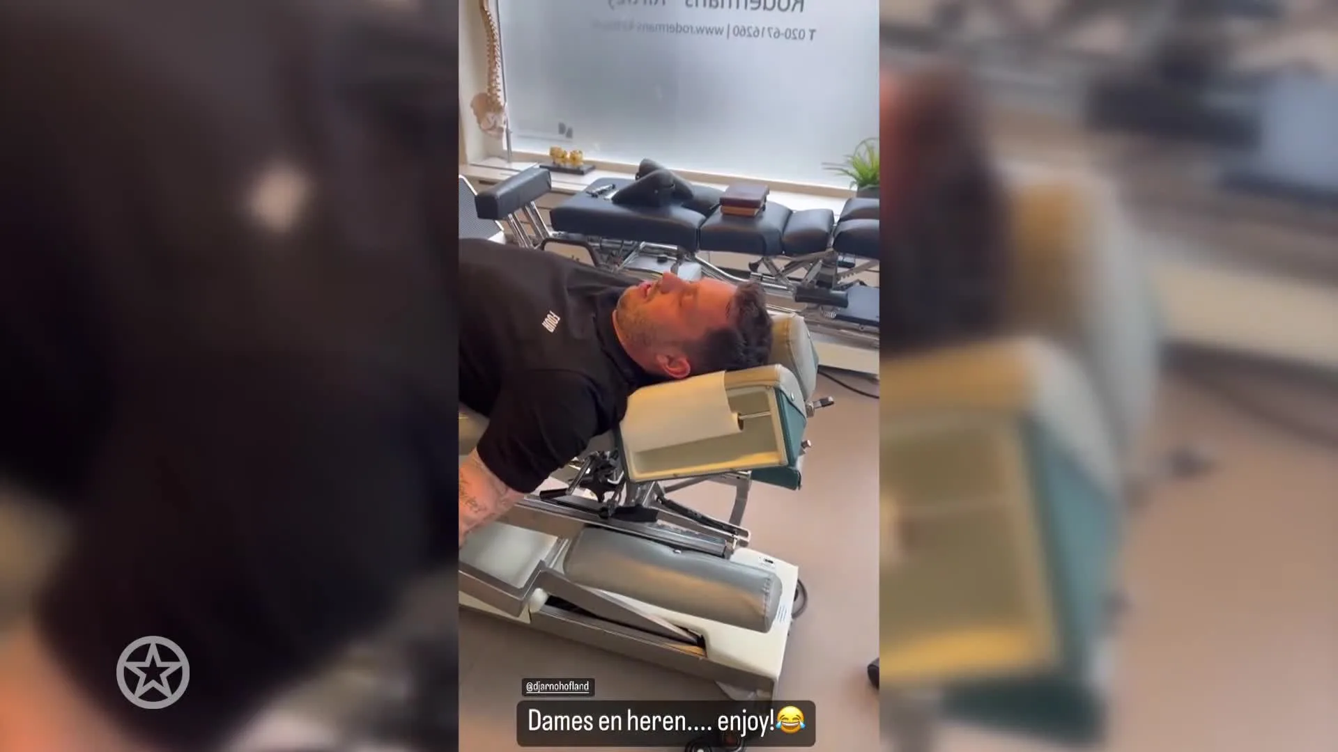 André Hazes ondergaat pijnlijke behandeling