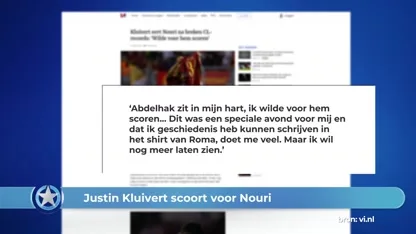 Show Update: Justin Kluivert scoort voor Nouri