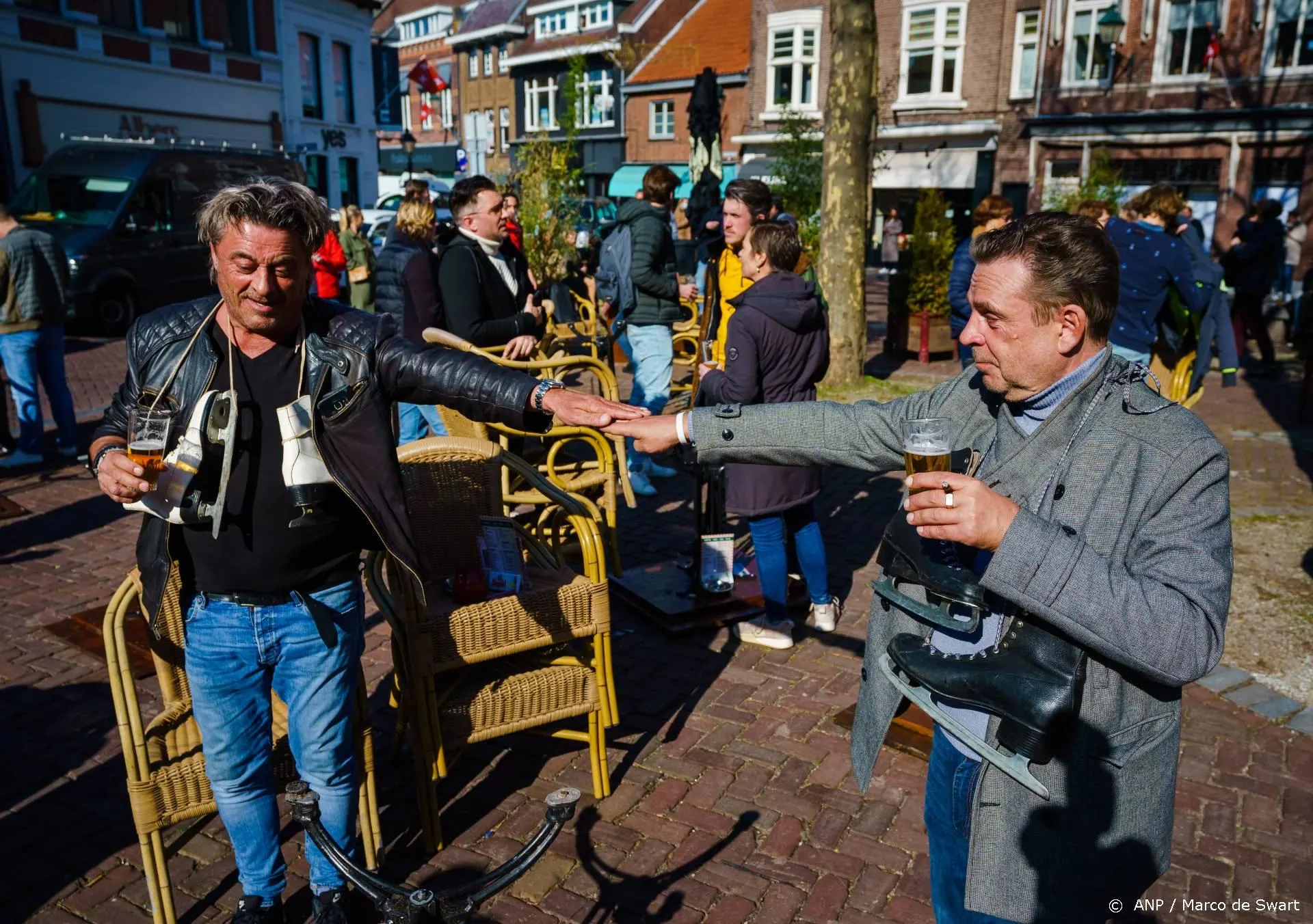 Terrassen toch niet open op 21 april