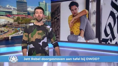 Show Update: Jett Rebel doorgesnoven bij DWDD?