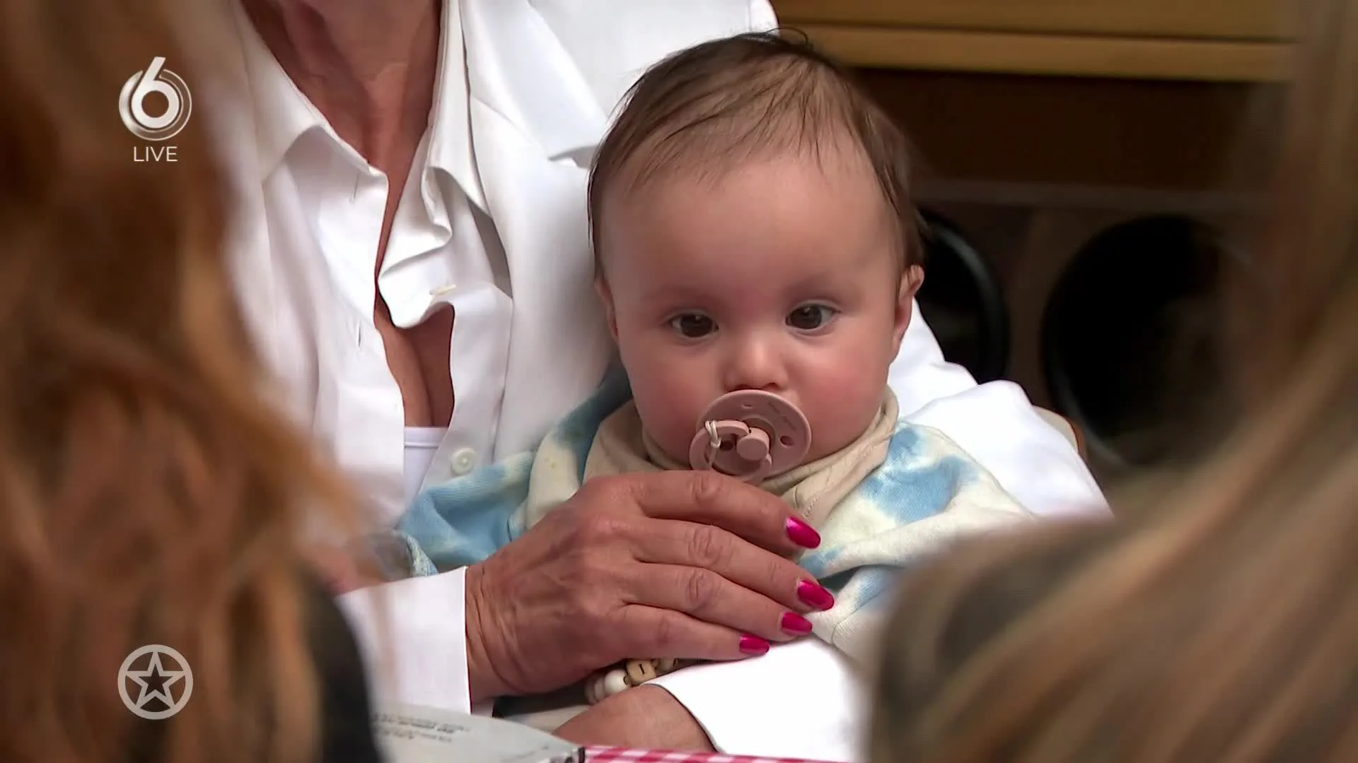 Ronald de Boer in de wolken met kleindochter