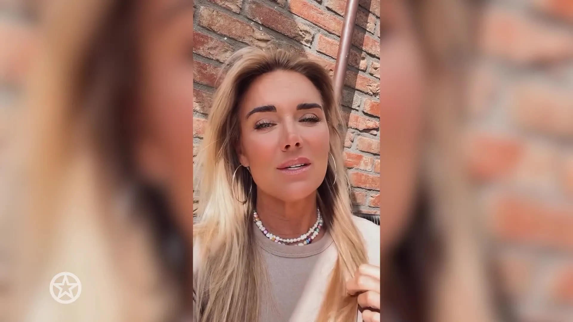 Monique vertelt emotioneel over tumor hond