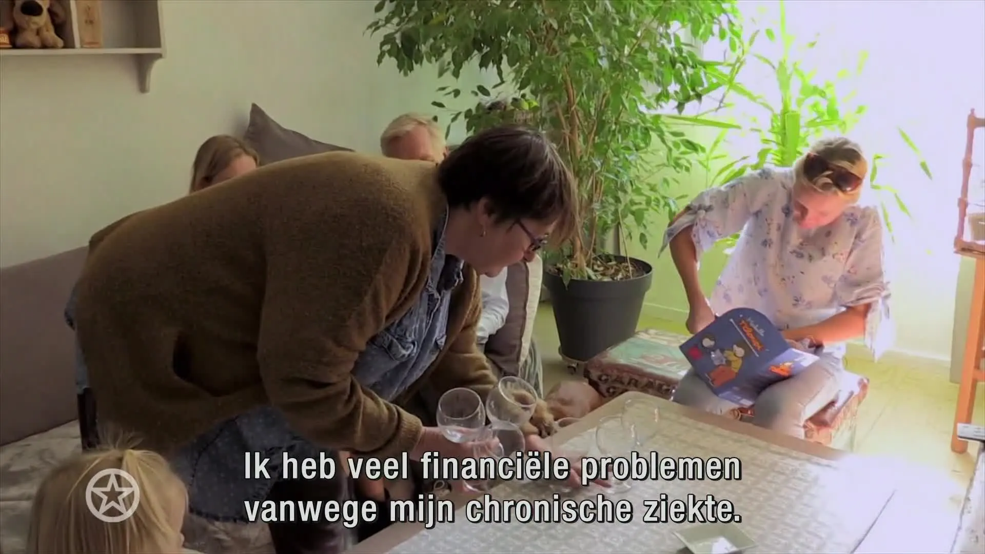 Nadège vertelt over financiële problemen