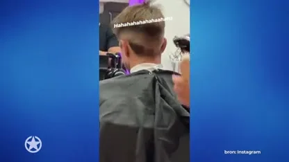 Djarno lacht BFF André uit om nieuwe look