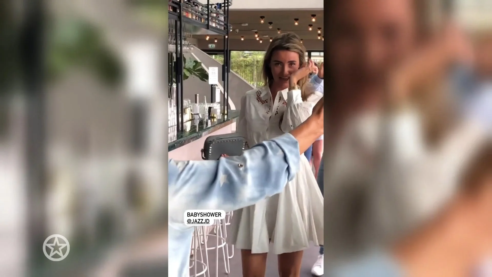 Babyshower Dave Roelvink en Jazzlyn