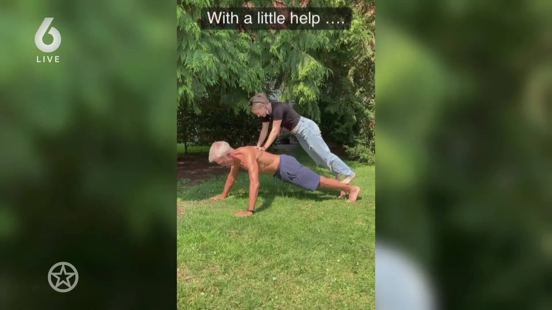 Jaap Jongbloed (68) showt wasbordje