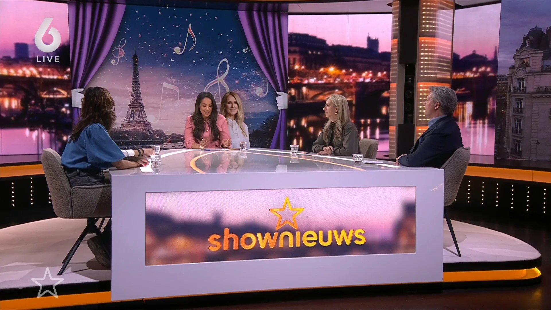 Celine Dion keert terug en Shownieuws-tafel bespreekt musical Titanique