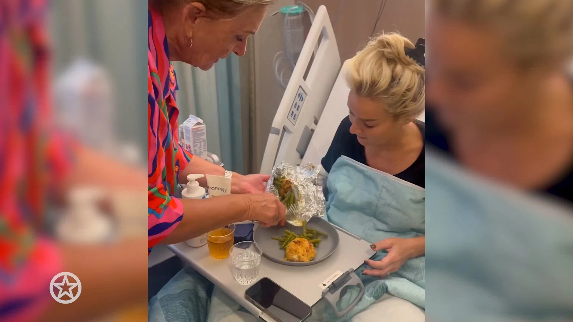 Samantha Steenwijk in ziekenhuis