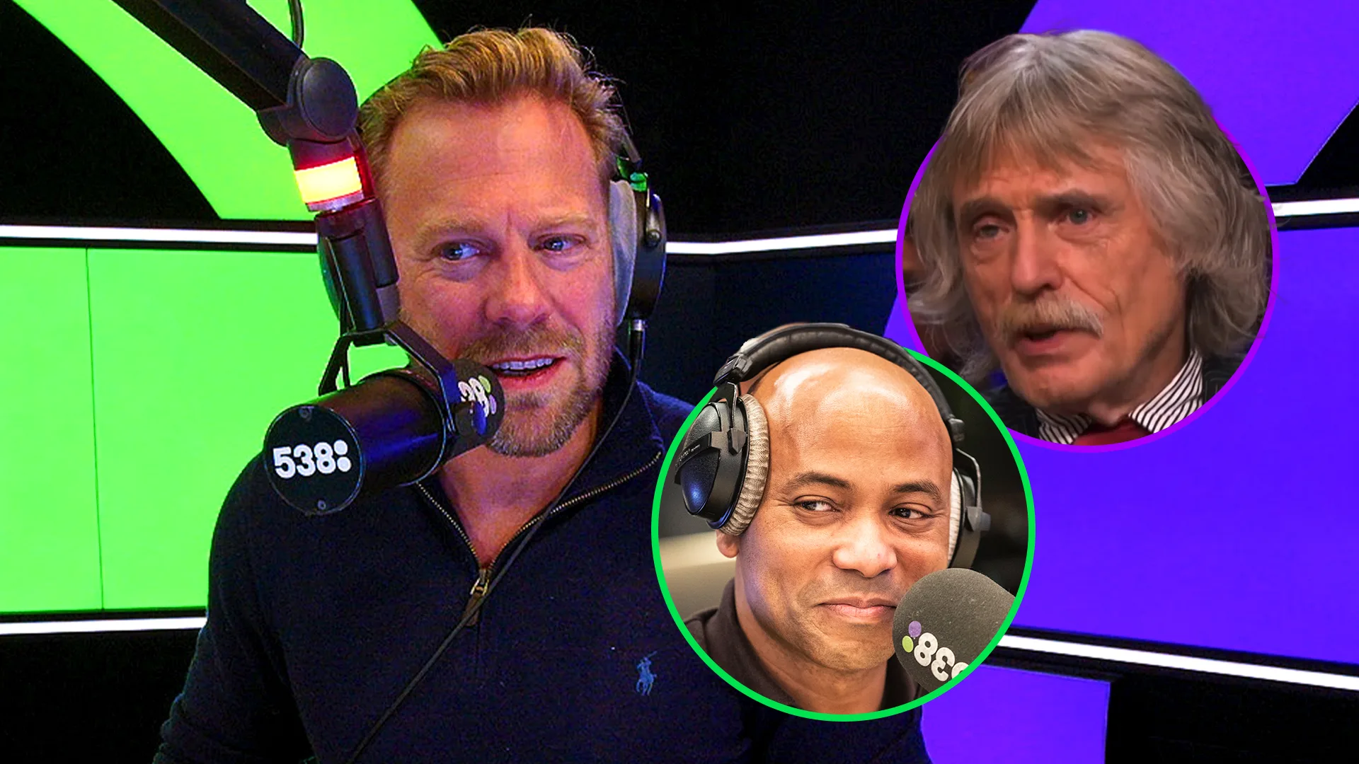 Humberto Tan vergelijkt Johan Derksen met een zuigtablet